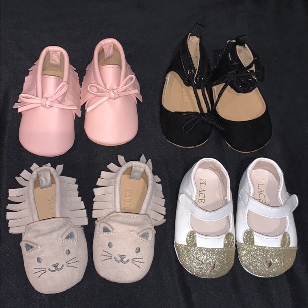 Baby girl Shoes , 0-3 months